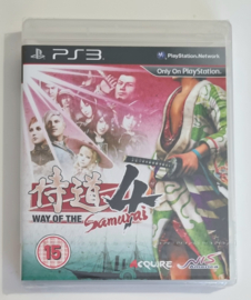 PS3 Way of the Samurai 4 (factory sealed)
