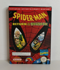 NES Spider-Man Return of the Sinister Six (CIB) FRA