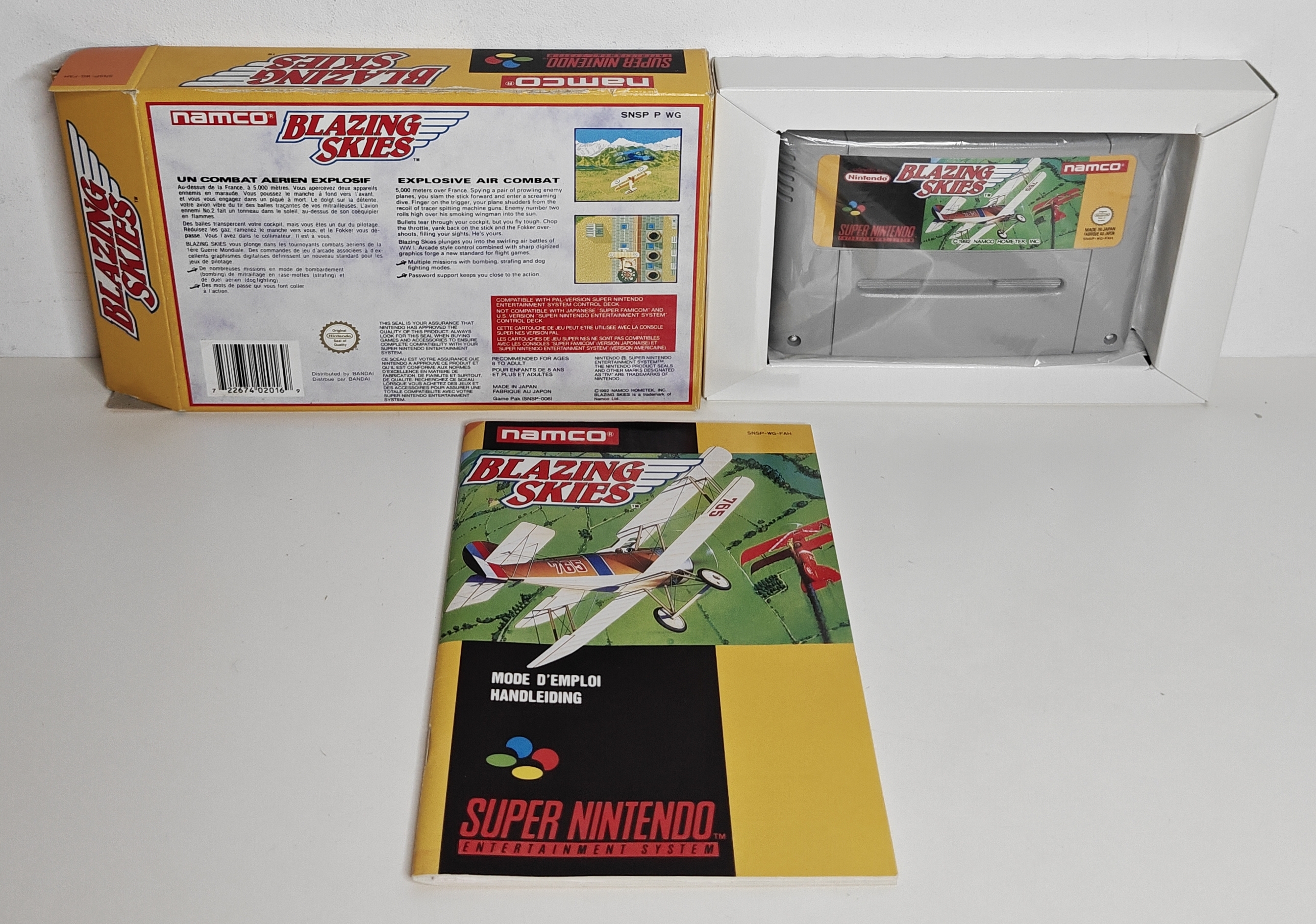 SNES Blazing Skies (CIB) FAH