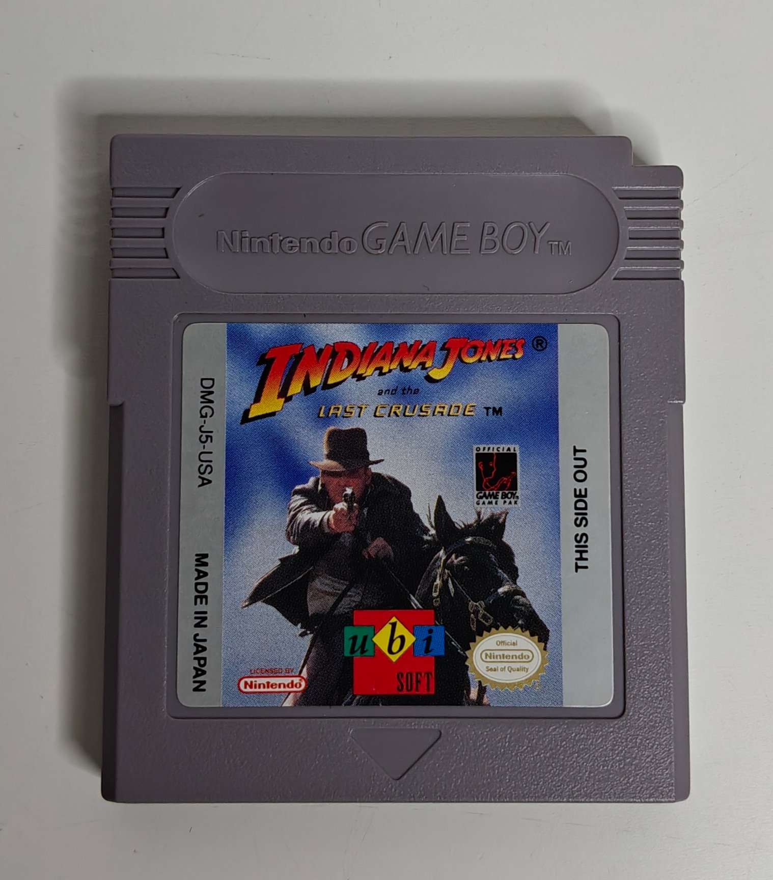 GB Indiana Jones and the Last Crusade (cart only) USA