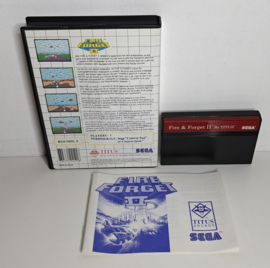 Master System Fire & Forget II (CIB)