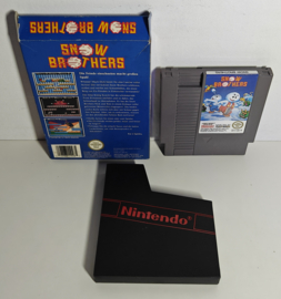 NES Snow Brothers (box + cart) FRG