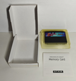 Memory Card Plus for use with Sega Saturn (complete)