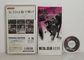 PSP Metal Gear Ac!d (CIB) Japanese version
