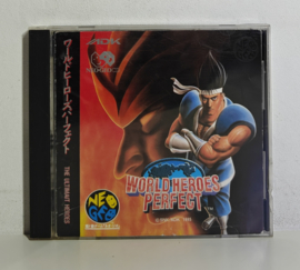 Neo Geo CD World  Heroes Perfect - The Ultimate Heroes (CIB) Japanese version
