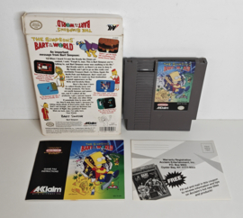 NES The Simpsons - Bart VS. The World (CIB) USA