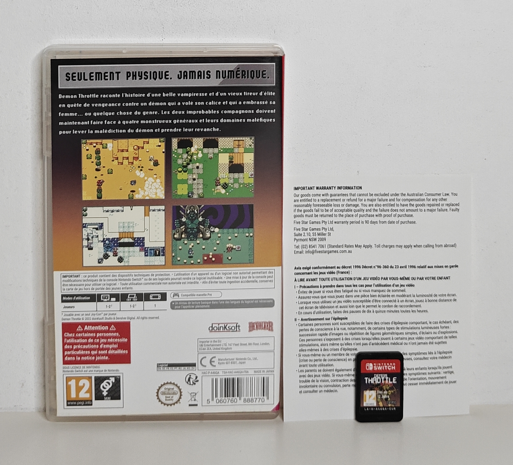 Switch Demon Throttle (CIB) FRA