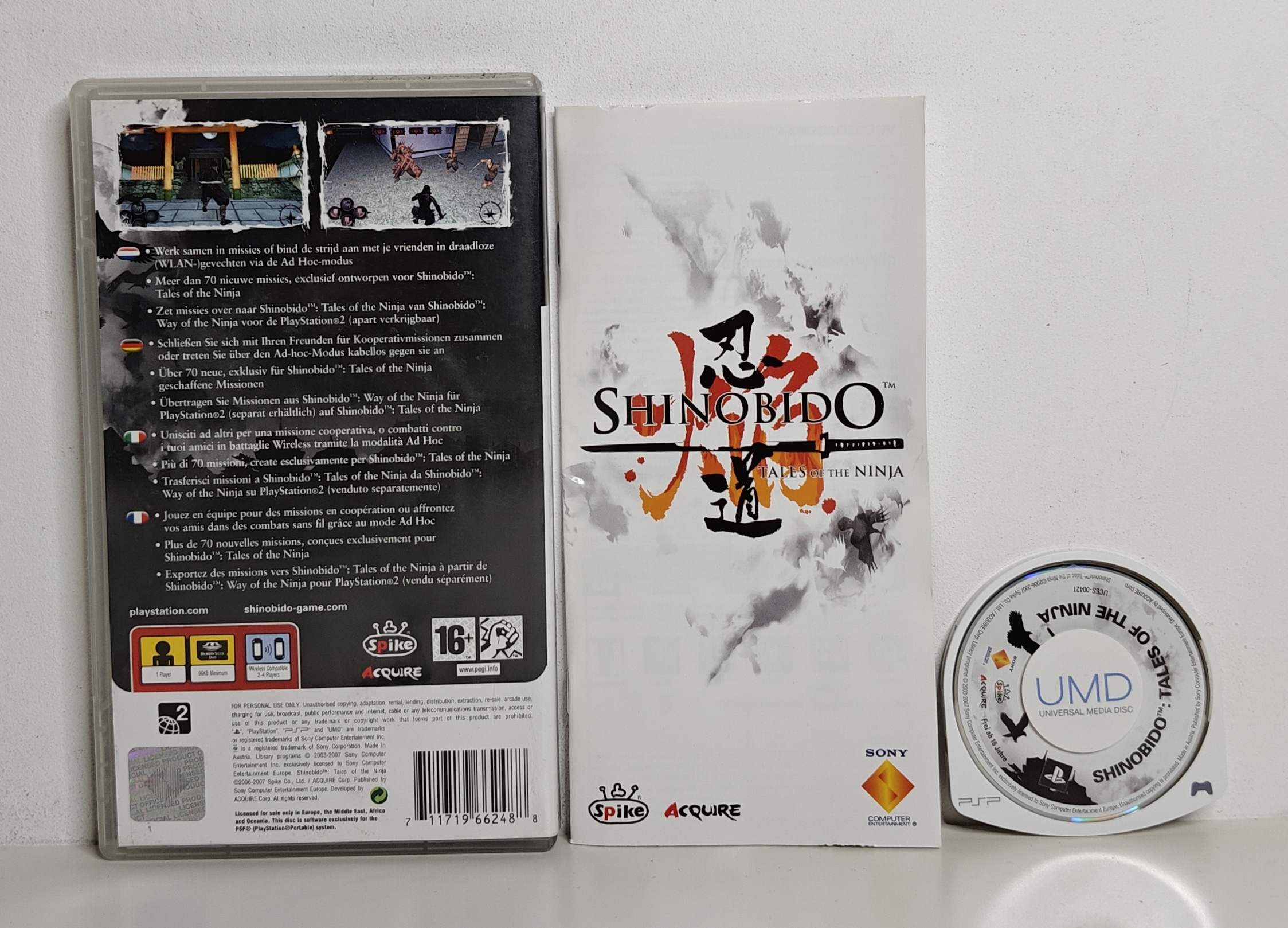 PSP Shinobido :Tales of the Ninja (CIB)