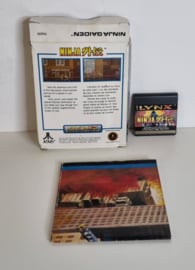 Atari Lynx Ninja Gaiden (boxed) with poster