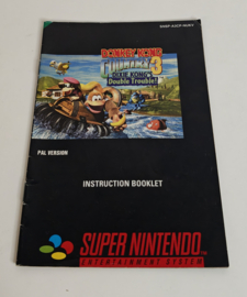 SNES Donkey Kong Country 3 (manual) NUKV