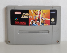 SNES World Heroes (cart only) FAH