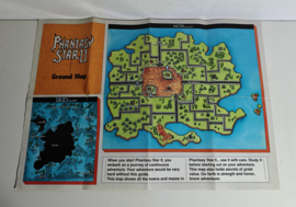 Mega Drive Phantasy Star II + Hint Book (CIB) map included