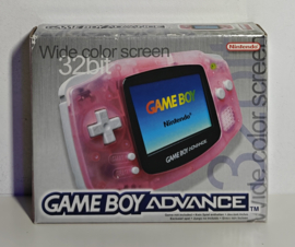Gameboy Advance Clear Pink (complete) EUR