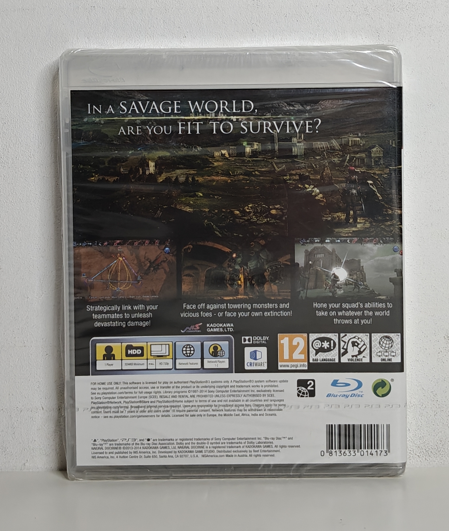 PS3 Natural Doctrine (factory sealed)