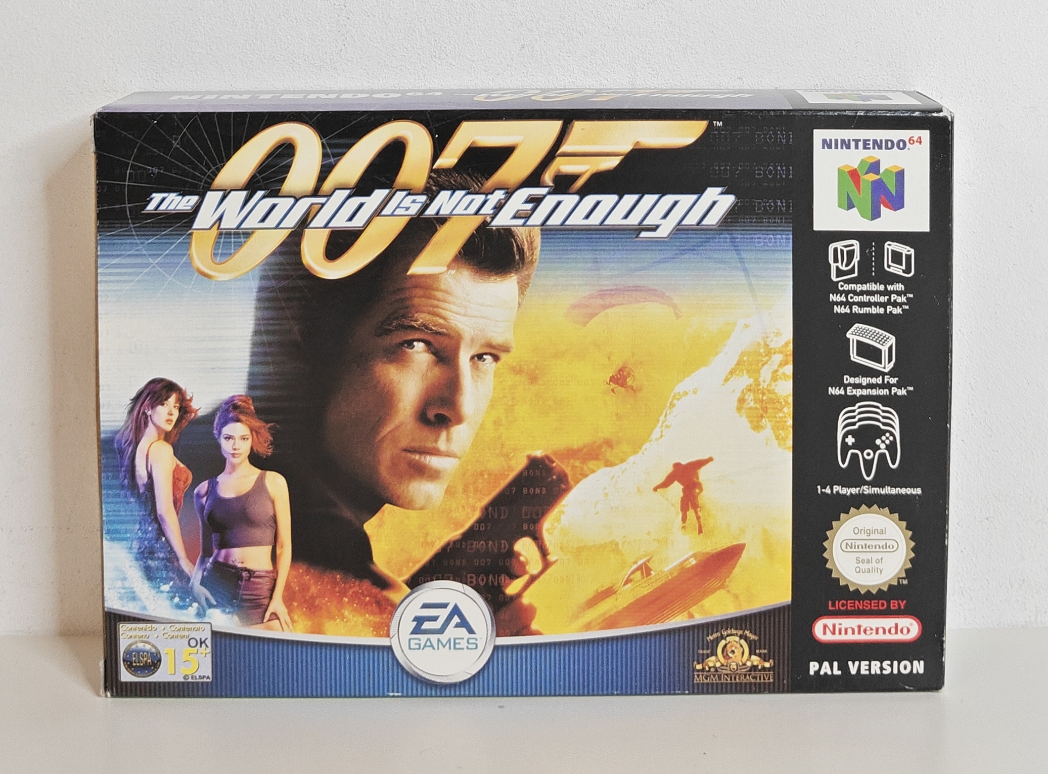 N64 007 The World is not Enough (CIB) UKV