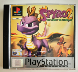 PS1 Spyro 2 Gateway to Glimmer Platinum (CIB)