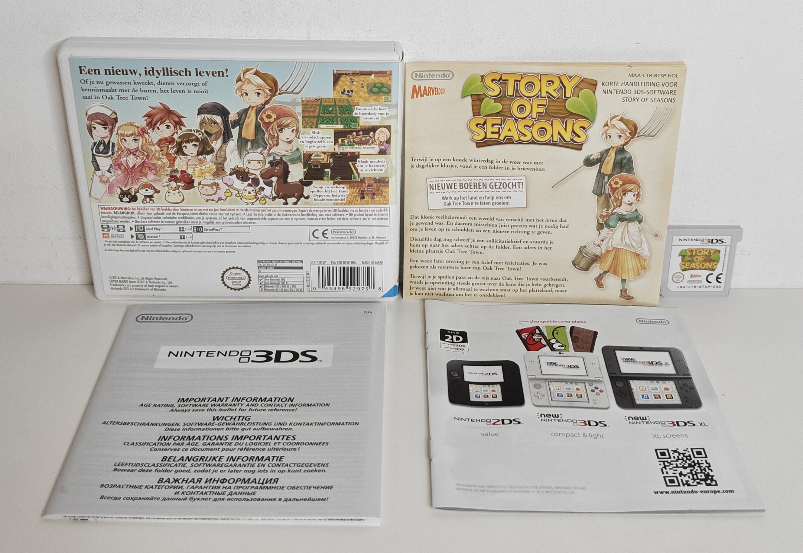 3DS Story of Seasons (CIB) HOL