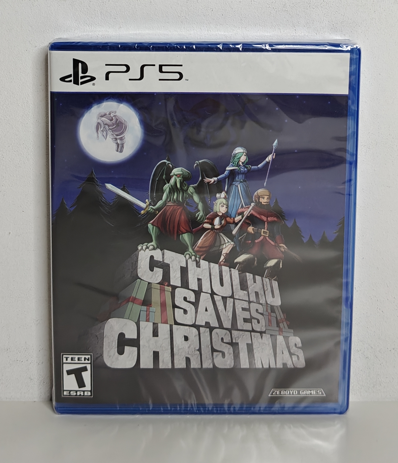 PS5 Cthulhu Saves Christmas (factory sealed) LRG#001