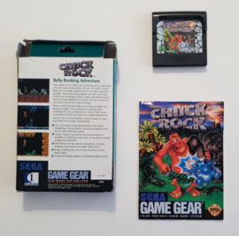 Game Gear Chuck Rock (CIB) US version