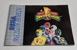 Game Gear Saban's Mighty Morphin Power Rangers (manual)