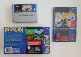 SNES Young Merlin (CIB) ESP