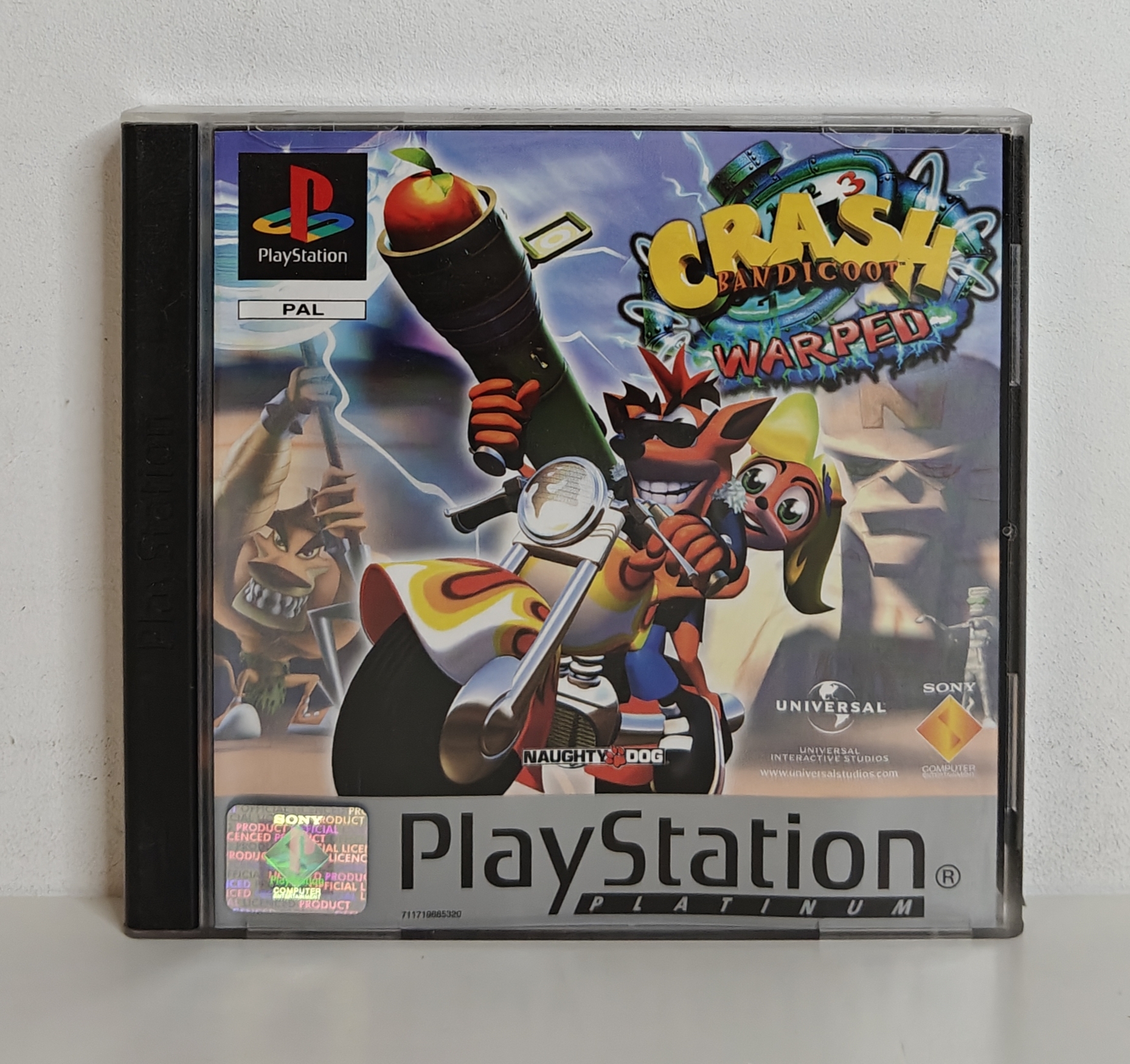 PS1 Crash Bandicoot 3 - Warped Platinum (CIB)