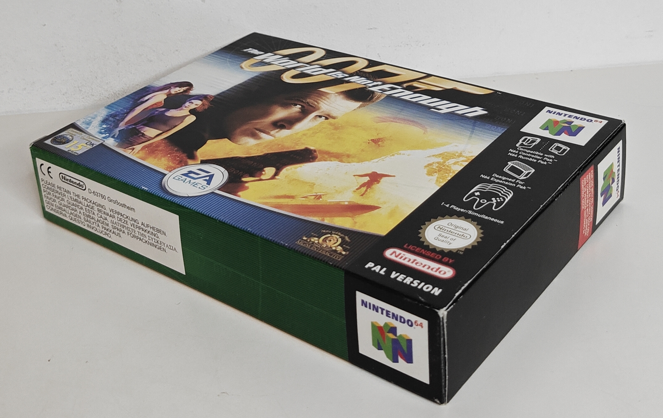 N64 007 The World is not Enough (CIB) UKV