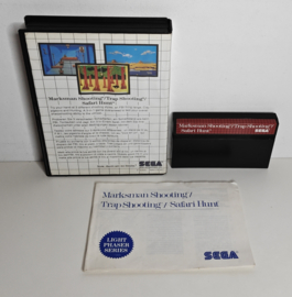 Master System Marksman Shooting/ Trap Shooting/ Safari Hunt (CIB)