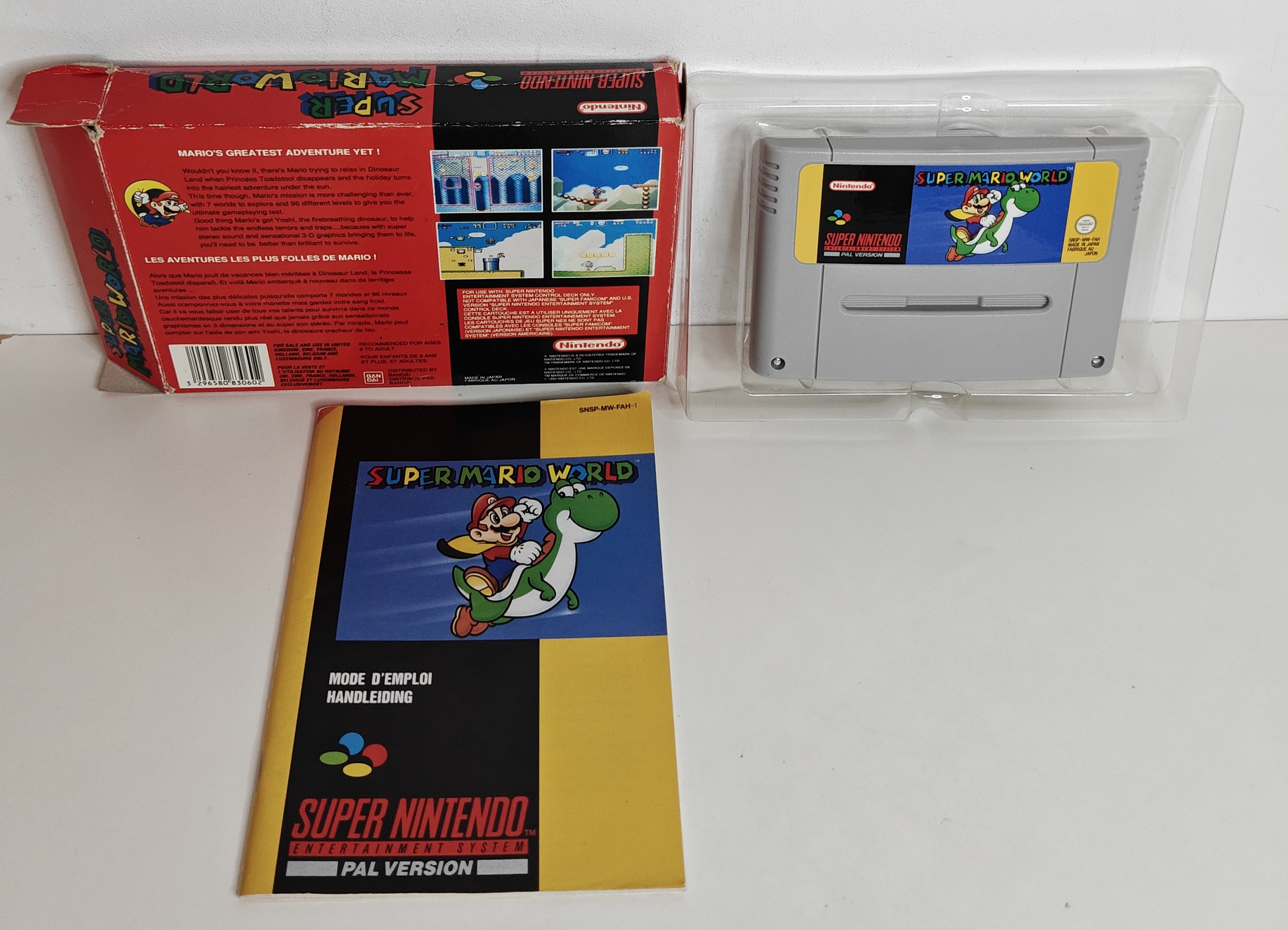SNES Super Mario World (CIB) FAH