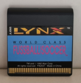 Atari Lynx World Class Fussball / Soccer (cart only)