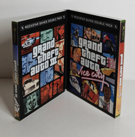 Xbox Grand Theft Auto Rockstar Games Double Pack (CIB)