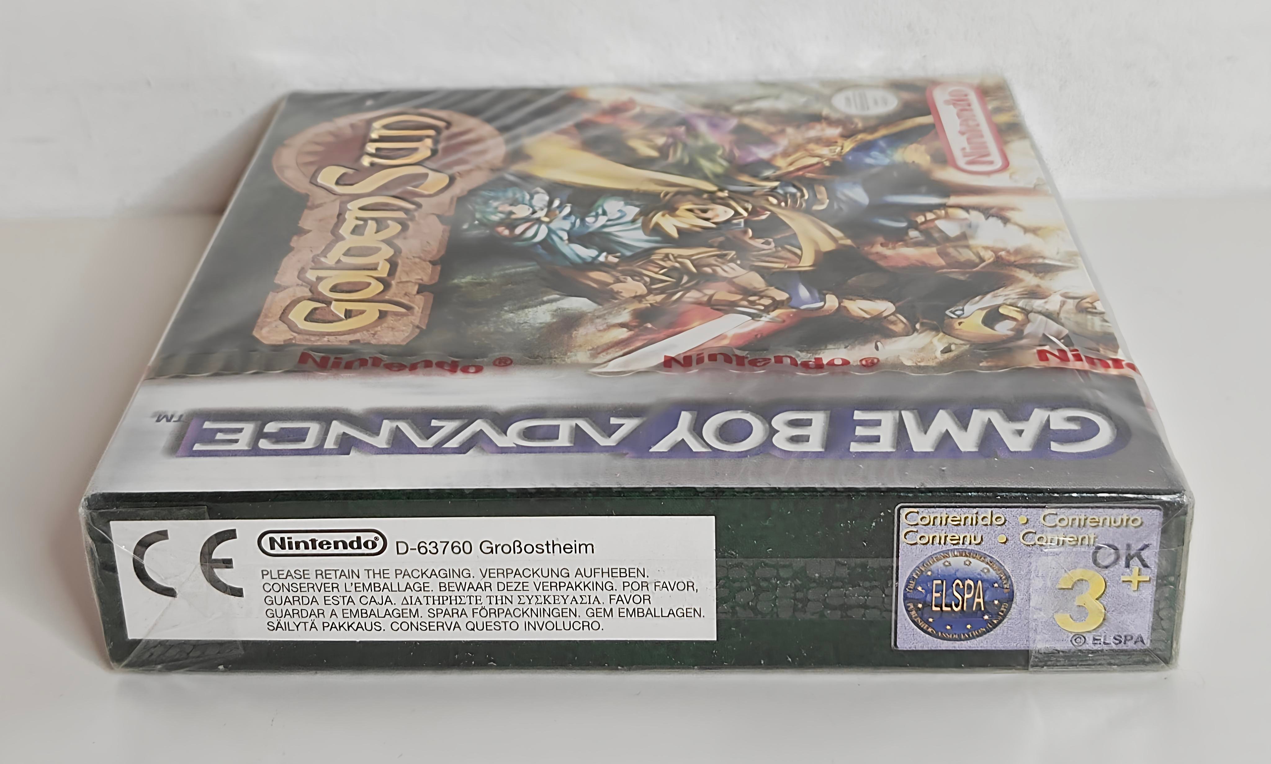 GBA Golden Sun (factory sealed) NHAU