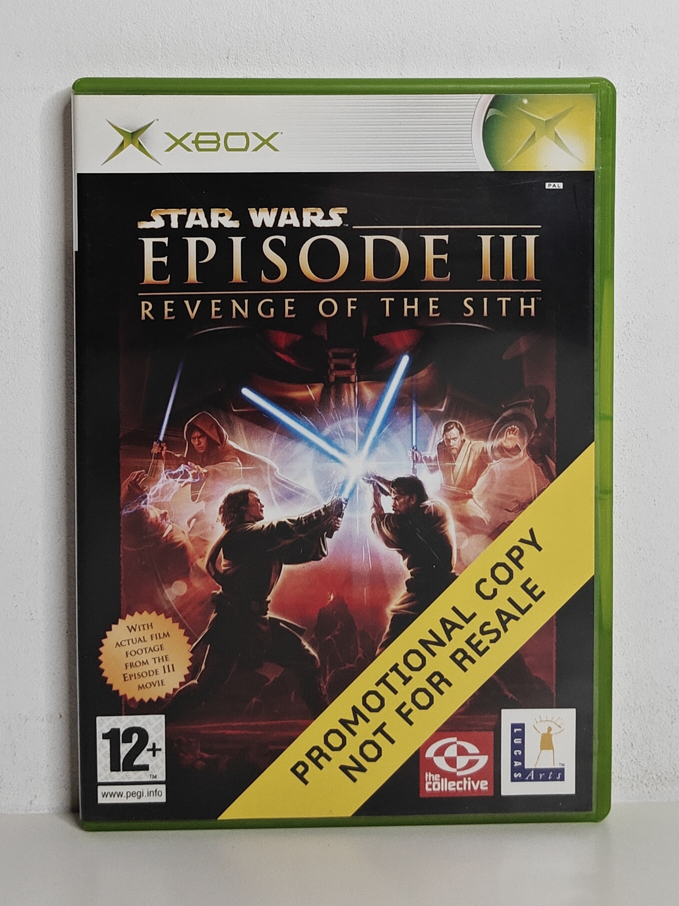 Xbox Star Wars Episode III: Revenge of the Sith Promo Copy (CIB)