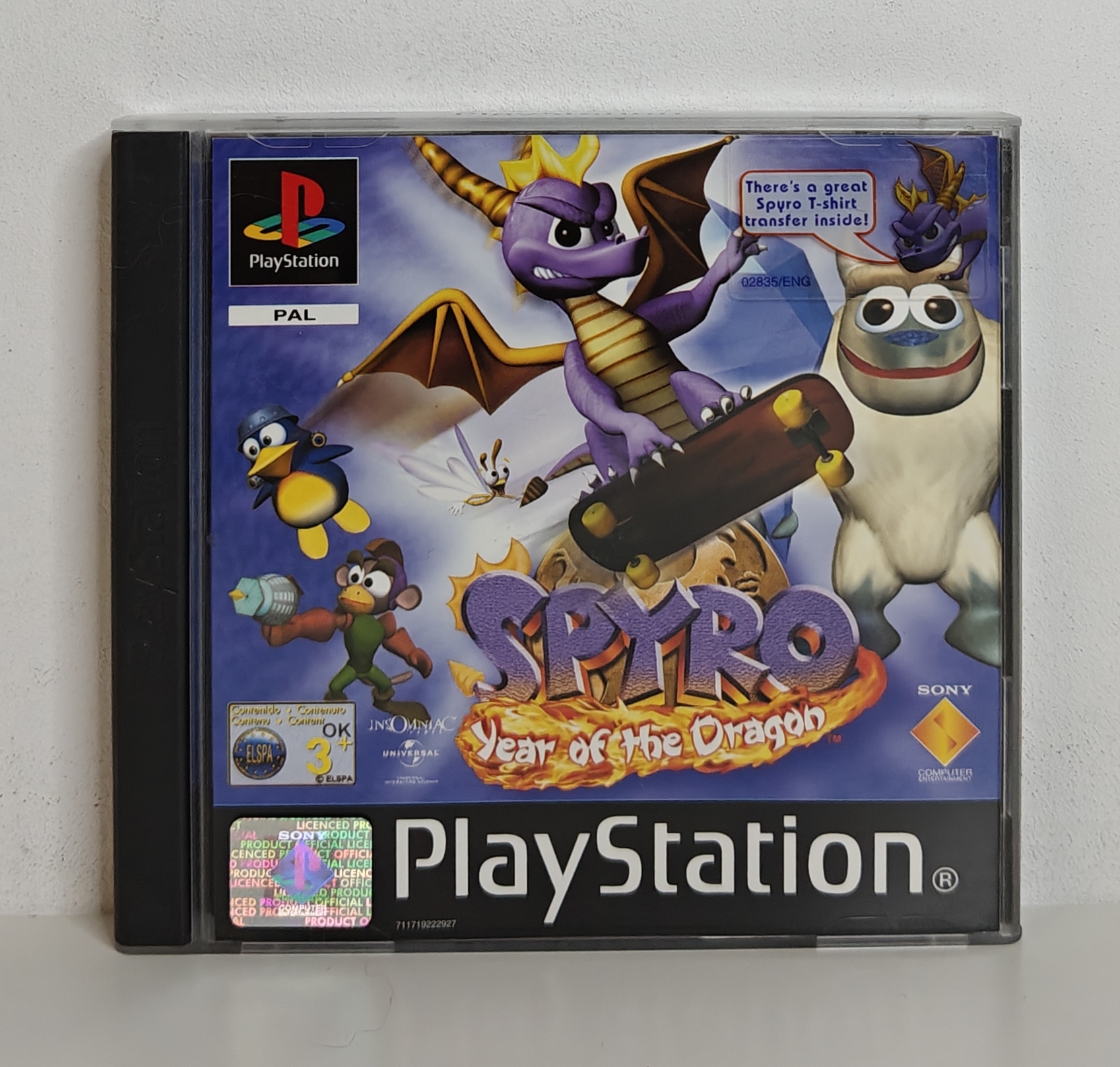 PS1 Spyro: Year of the Dragon (CIB)