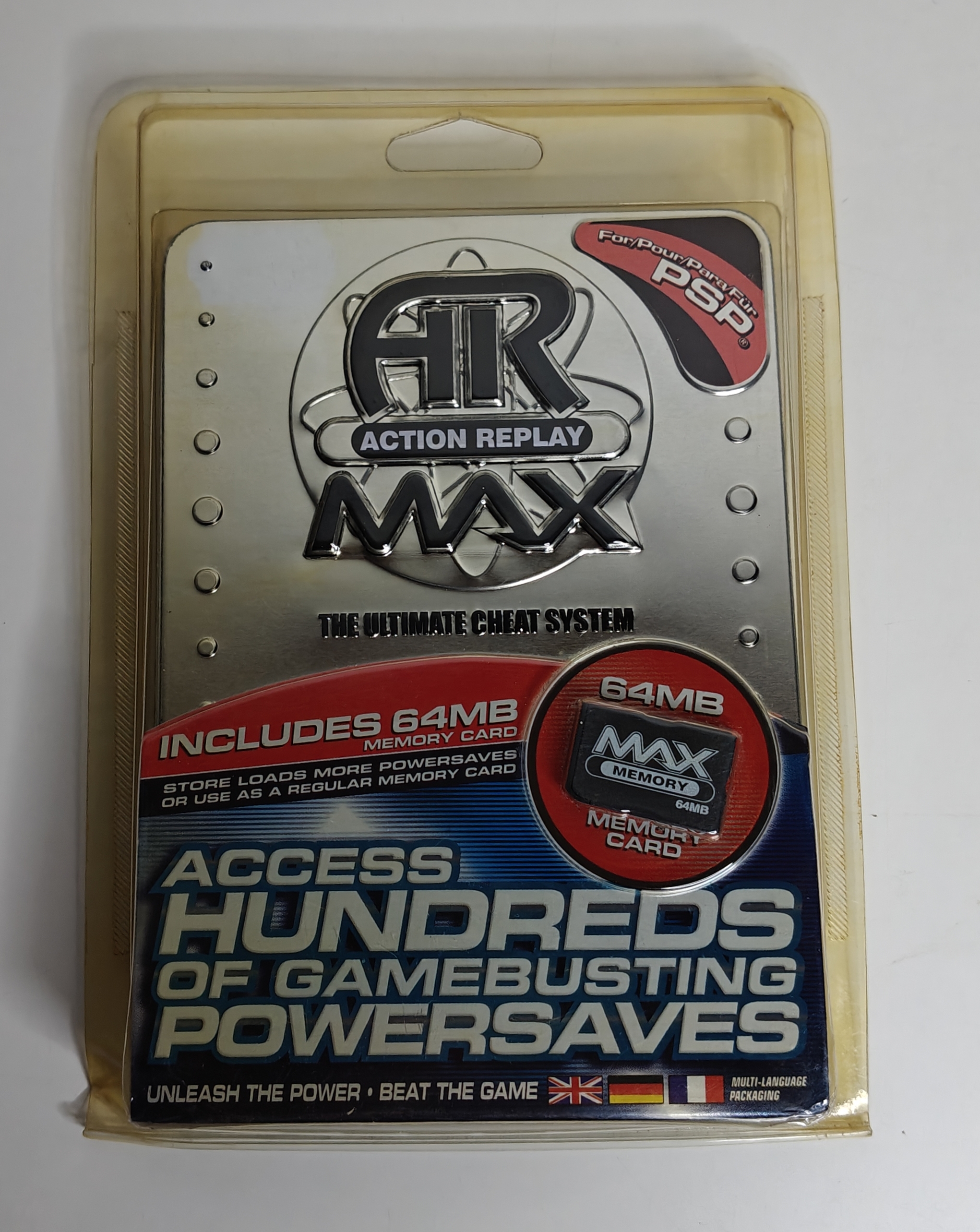 Action Replay Max for PSP (blister sealed)