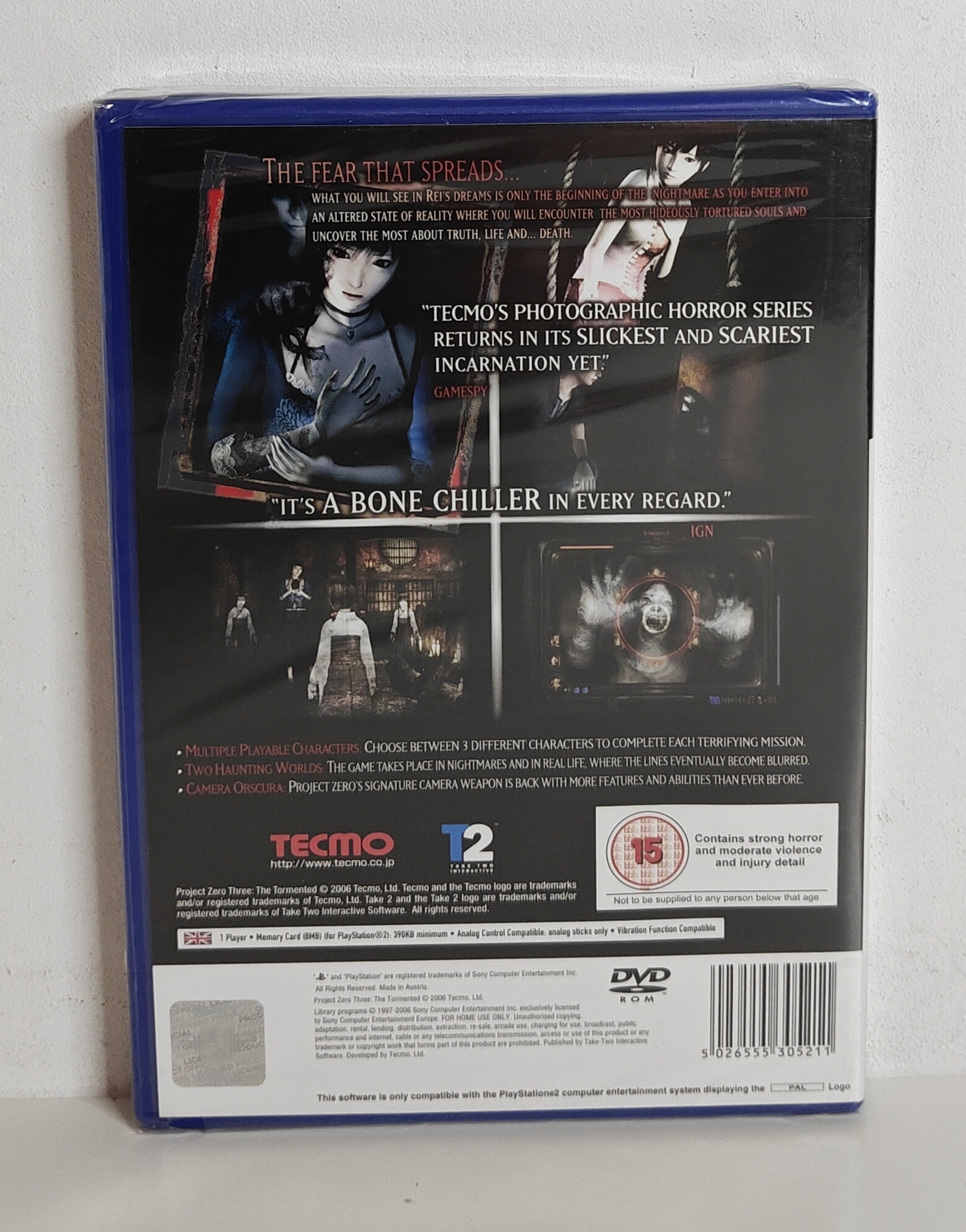 PS2 Project Zero 3: The Tormented (factory sealed)