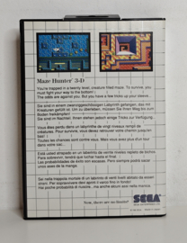 Master System Maze Hunter 3-D (sticker sealed)