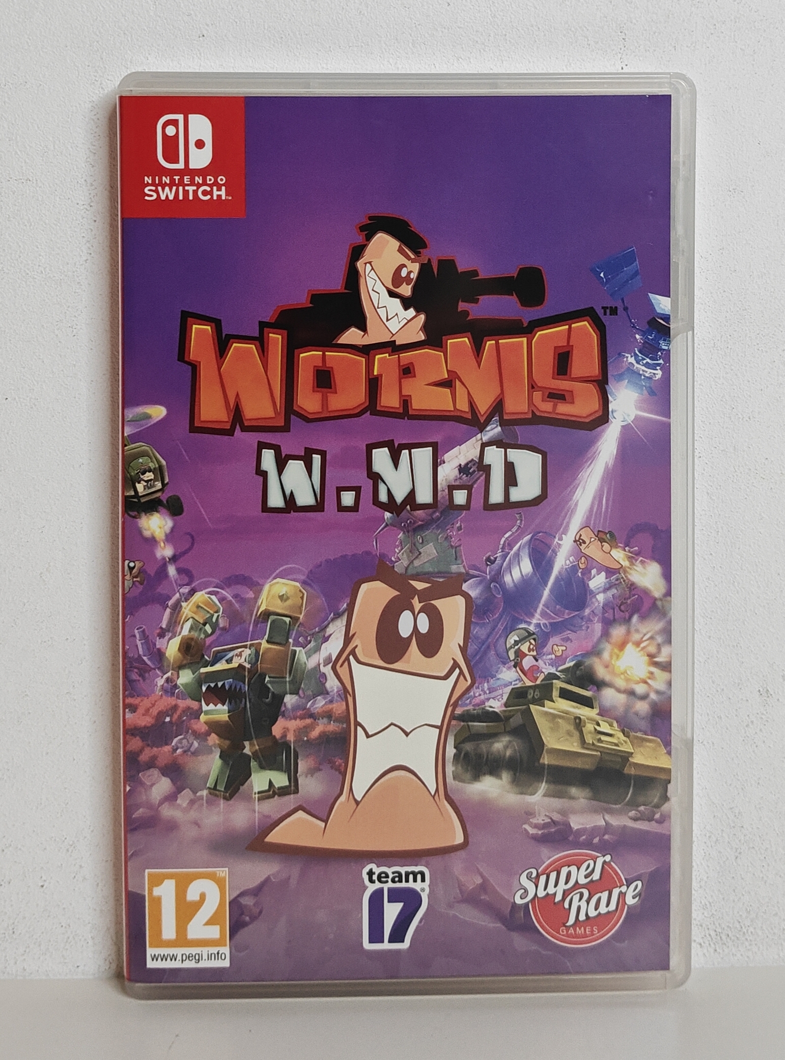 Switch Worms W.M.D. (CIB) UKV - Super Rare Games #6