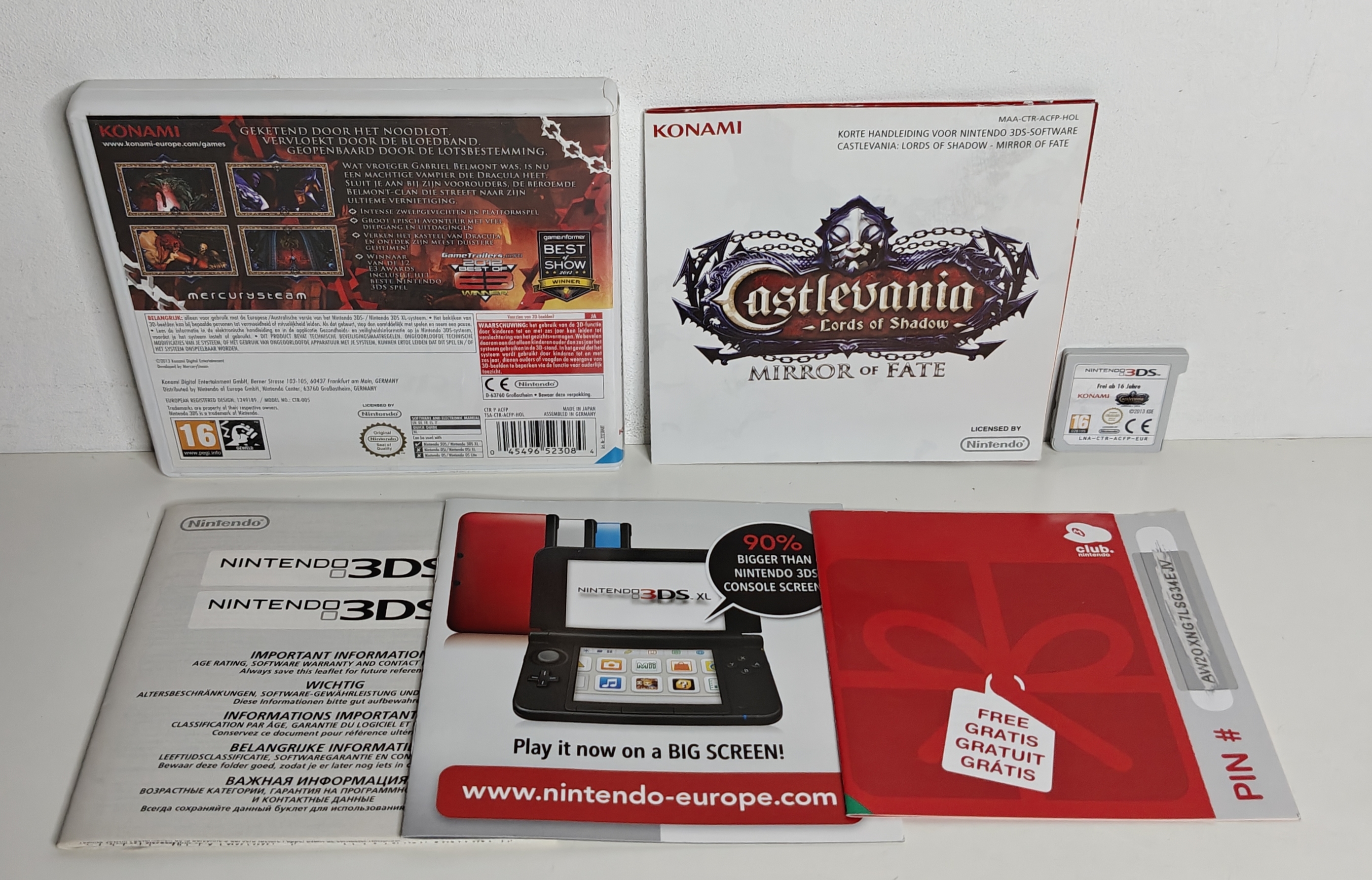 3DS Castlevania Lords of Shadow - Mirror of Fate (CIB) HOL