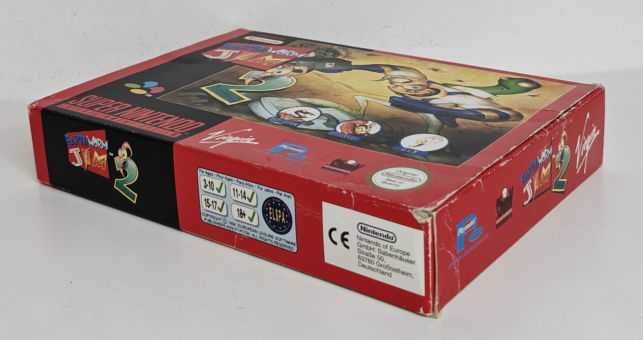 SNES Earthworm Jim 2 (CIB) EUR