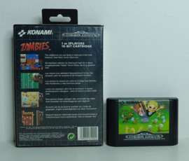 Mega Drive Zombies (box + cart)