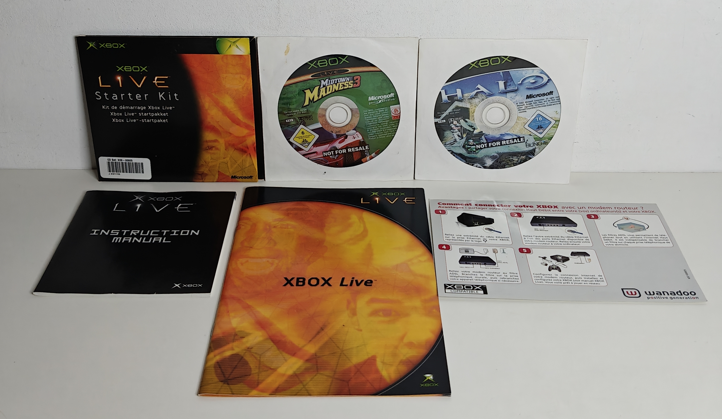 Xbox Halo + Midtown Madness 3 Limited Edition Console Bundle (complete)
