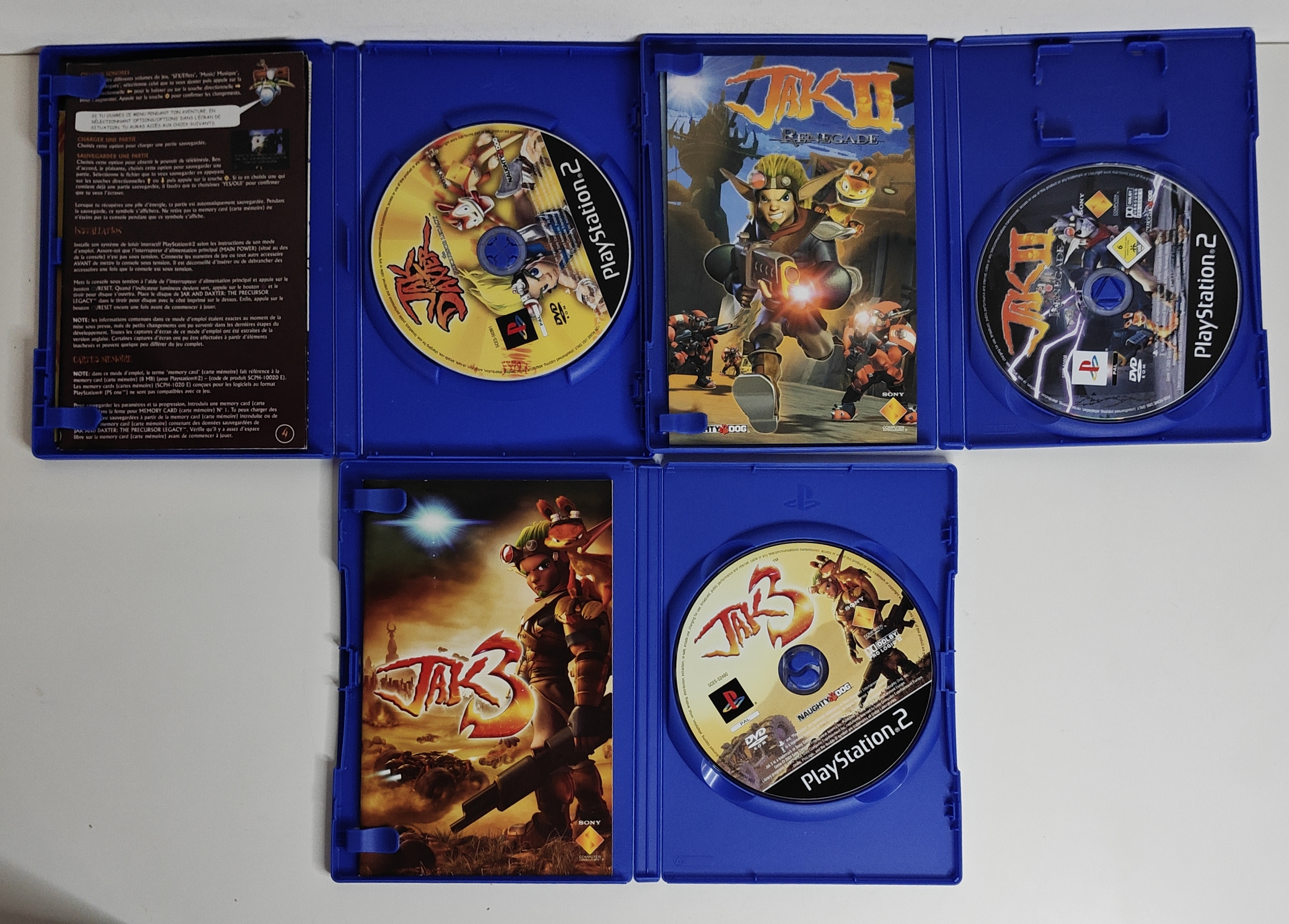 PS2 The Jak and Daxter Collection (CIB)