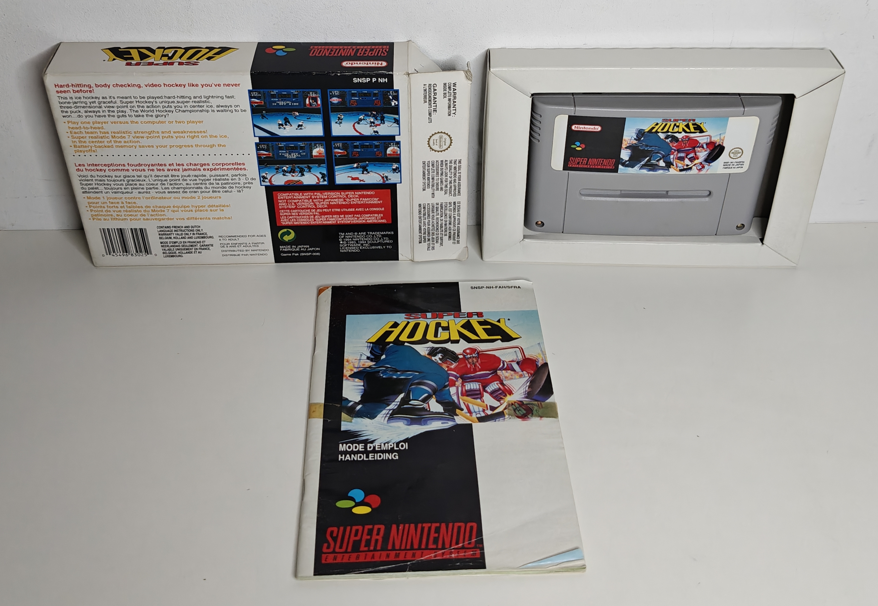 SNES Super Hockey (CIB) FAH / SFRA