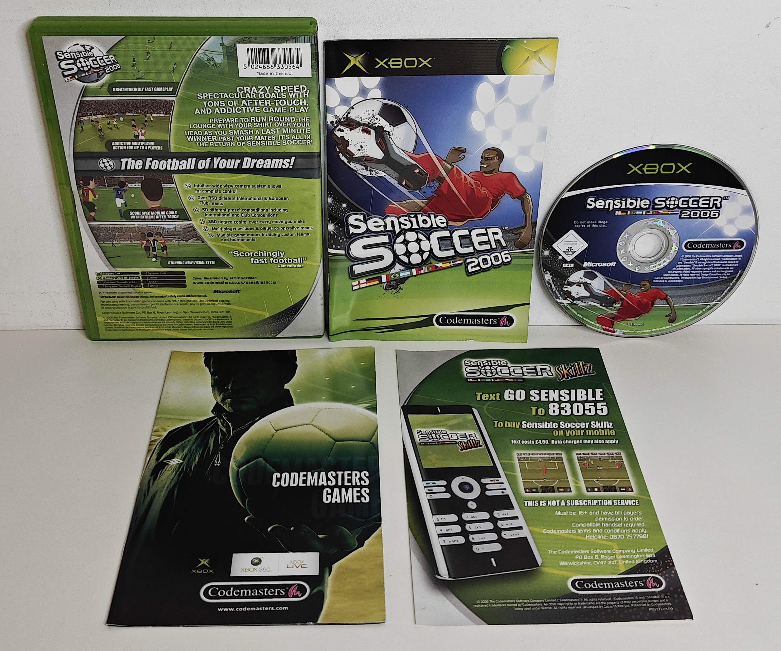 Xbox Sensible Soccer 2006 (CIB)