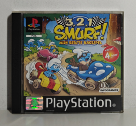PS1 3,2,1 Smurf - Mijn Eerste Racespel (CIB)