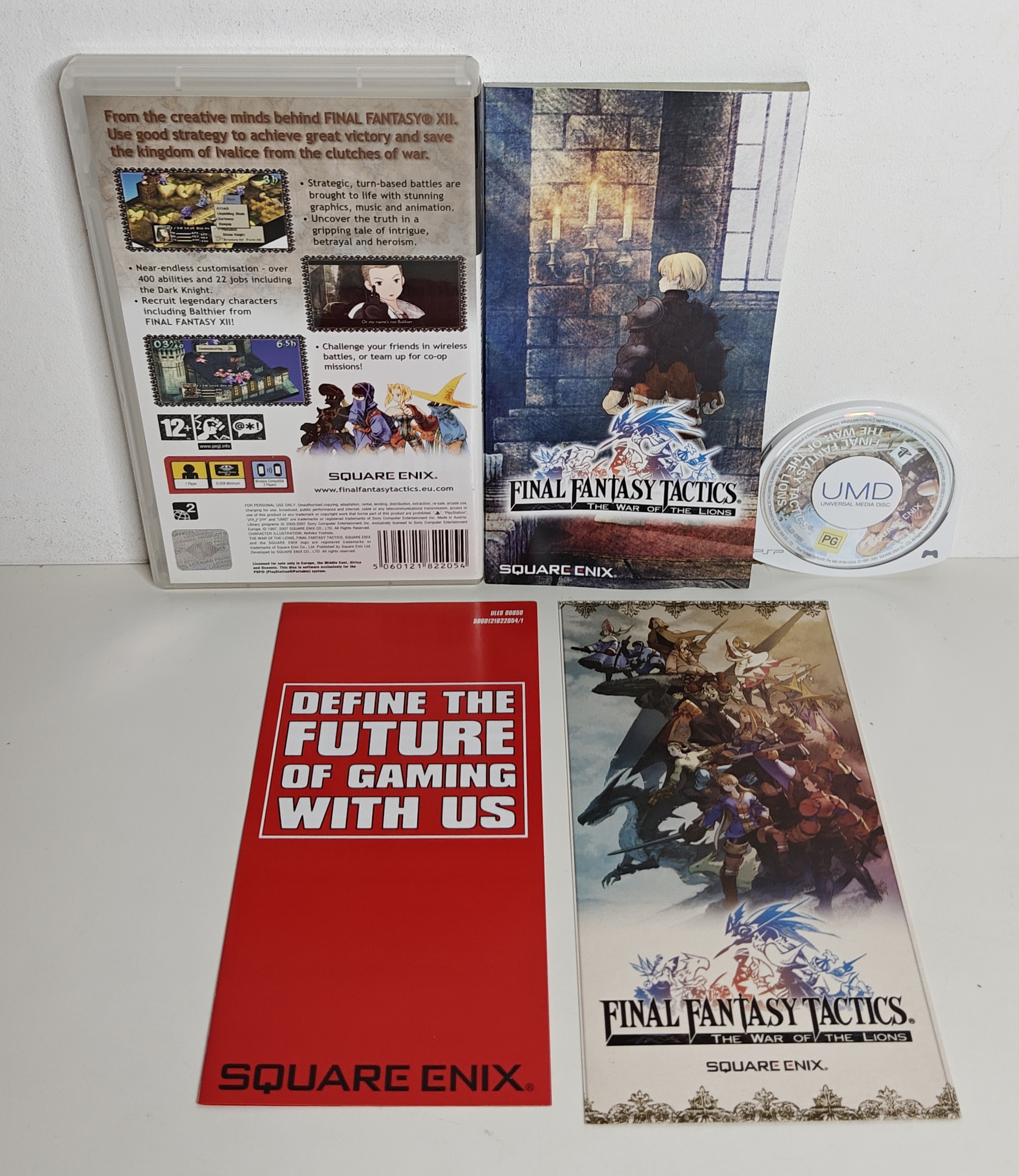 PSP Final Fantasy Tactics - The War of the Lions (CIB)