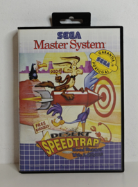 Master System Desert Speedtrap Starring Road Runner and Wile E. Coyote - Tec Toy Portuguese Version (CIB)