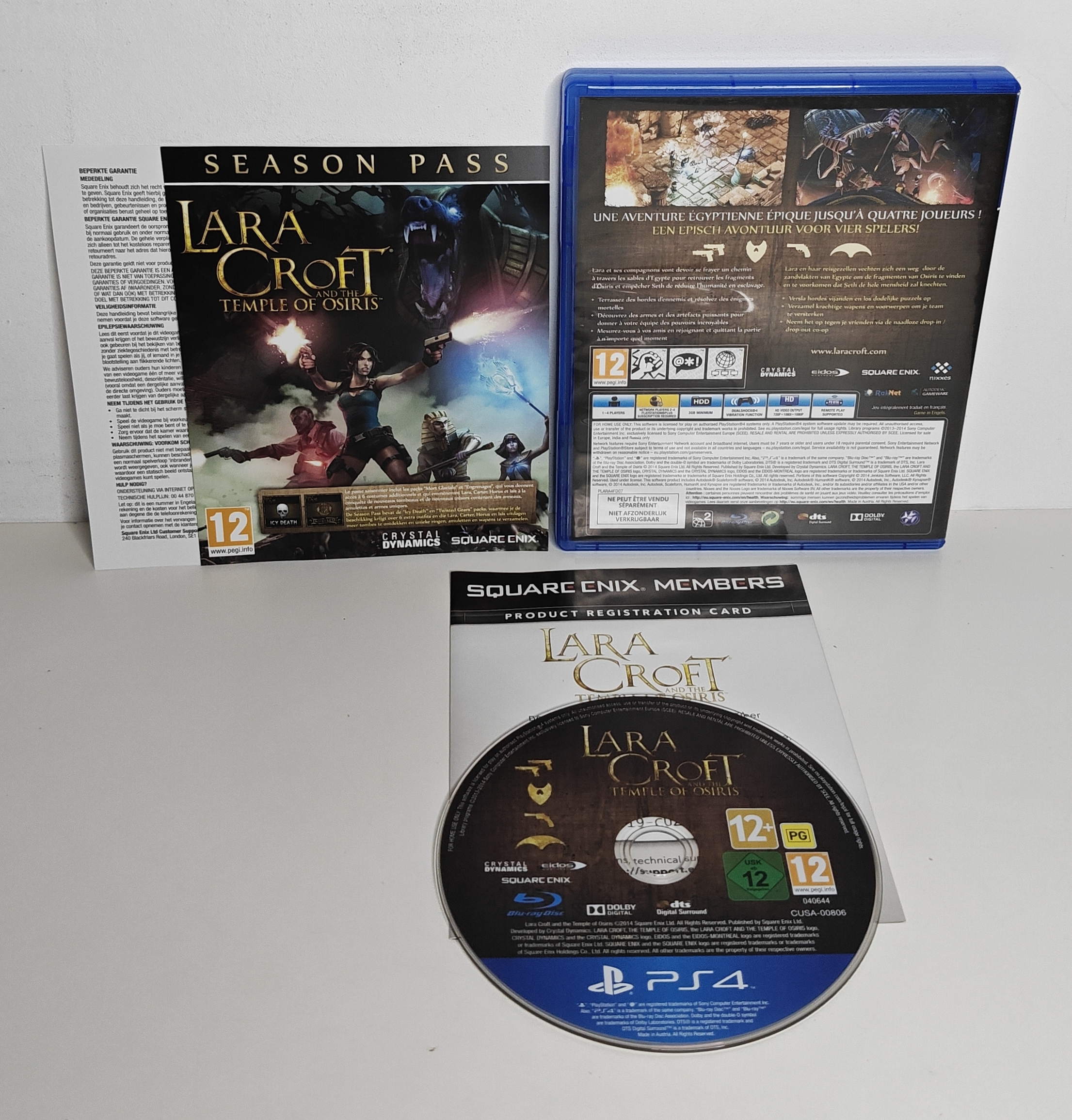 PS4 Lara Croft and the Temple of Osiris - Gold Edition (CIB)