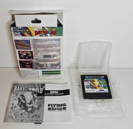 Game Gear The Simpsons - Bart VS. The World (CIB)